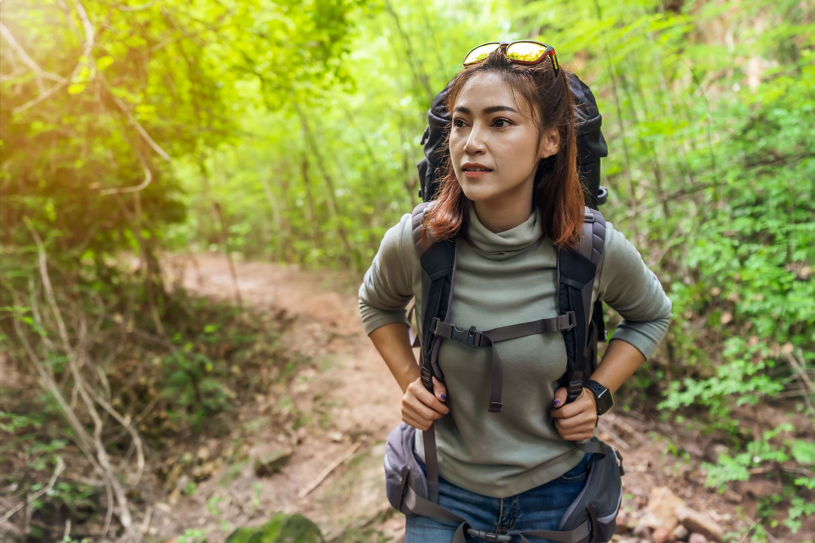 Forest Backpack Traveler